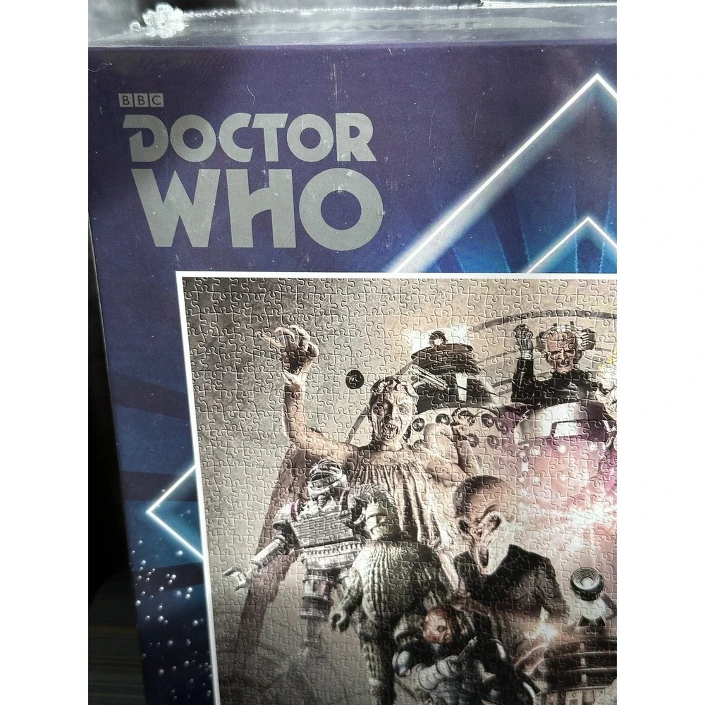 Doctor Who Sealed Vintage Lot Of 2 1000 Piece‎ Puzzles — VERY RARE- BRAND NEW